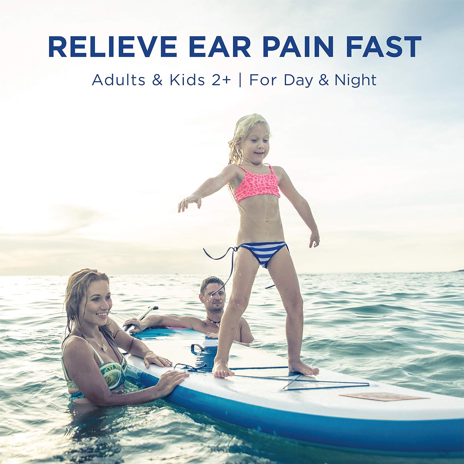 Ear Drops for Swimmers Ear, Hyland's Earache Drops for clogged ears, fast, natural, (2 pack) : Health & Household