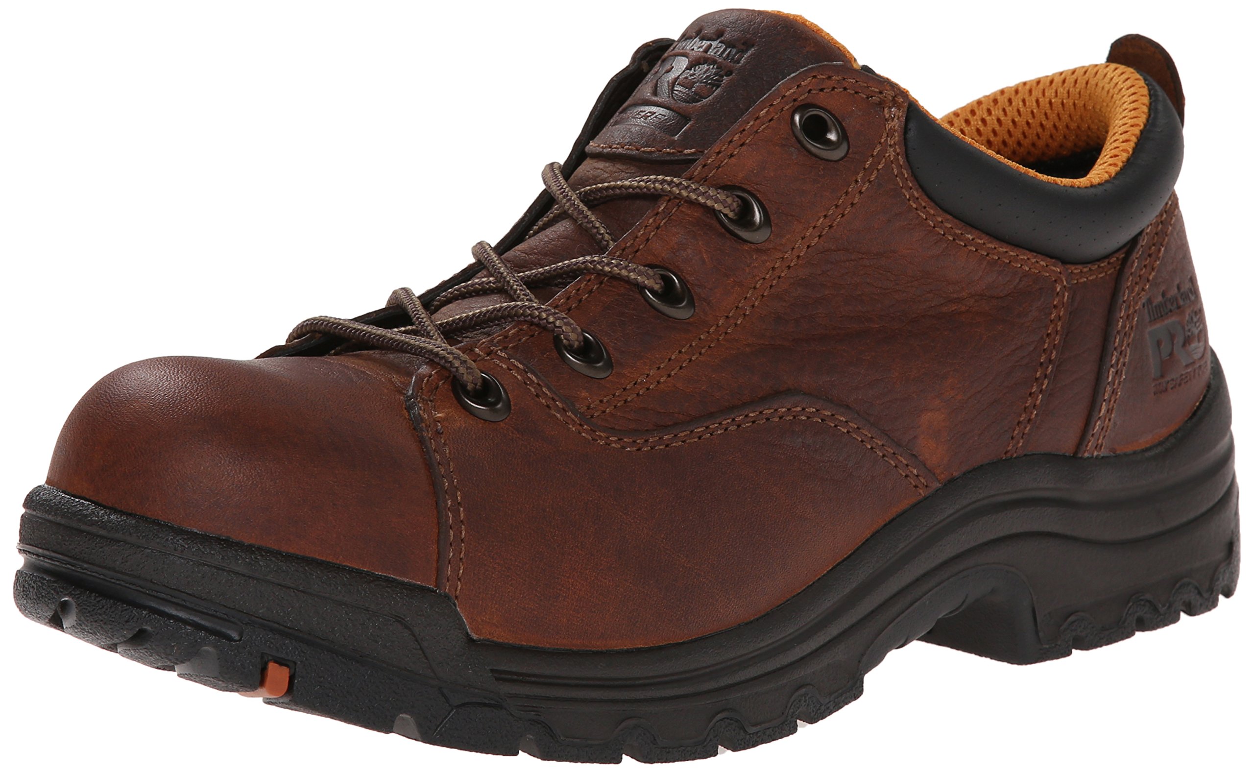 Timberland PROWomen's Titan Work Shoe, Brown Full Grain, 5.5 M US Women