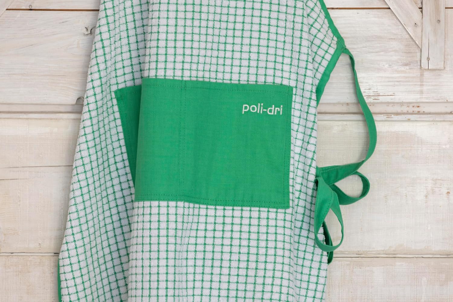 Samuel Lamont Polidri Cotton Apron – Adjustable Neck and Waist Ties with Front Pocket (26” x 34”)