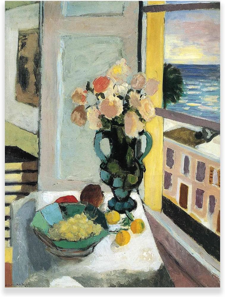 額装済/Two Girls in Nice(アンリ マティス)/アートポスター 【公式 額装済/Two Girls in Nice(アンリ マティス)/アートポスター 【公式