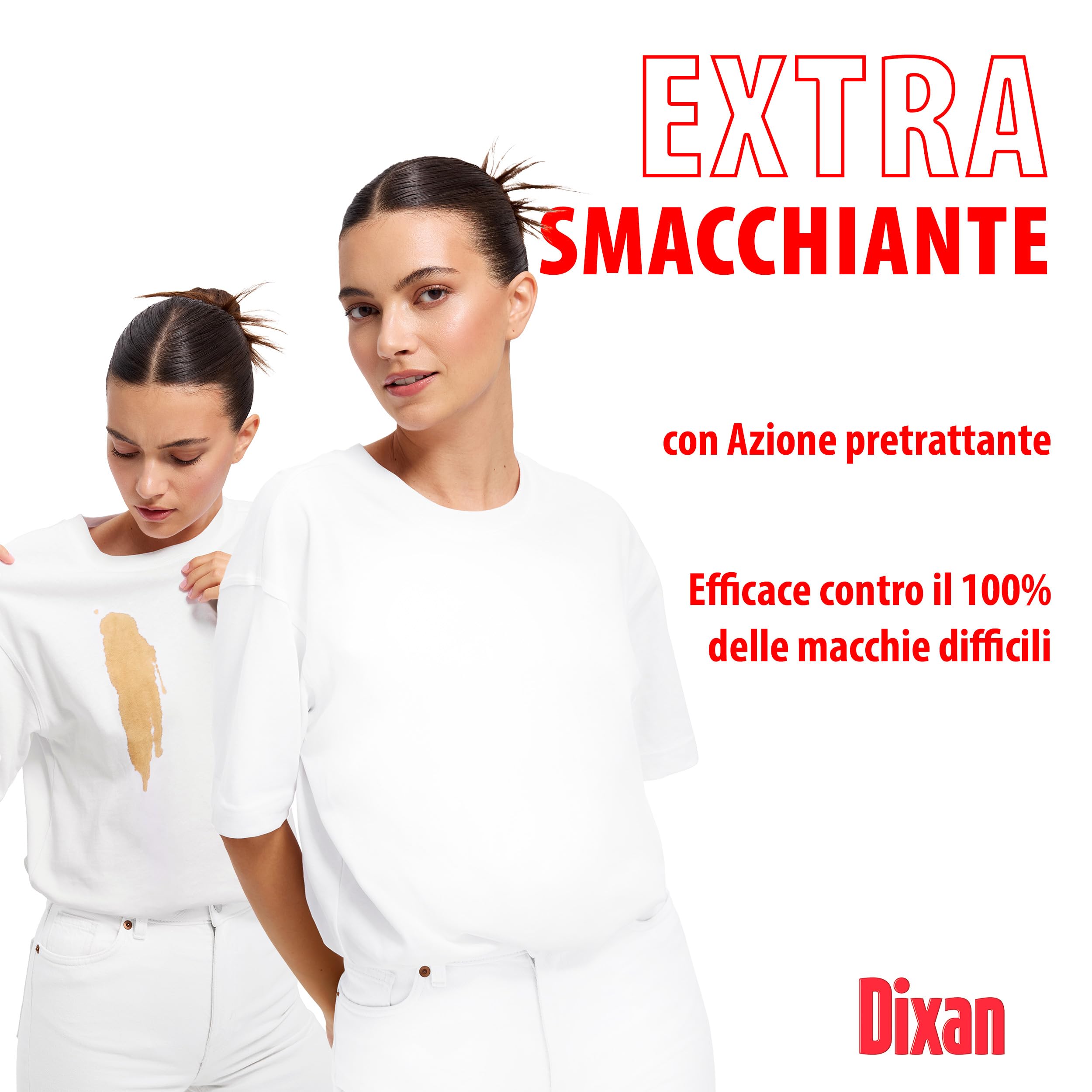 Dixan Detersivo Lavatrice Polvere Classico, con tecnologia Pulito Profondo, confezione singola formato da 100 lavaggi (Confezione da 2)