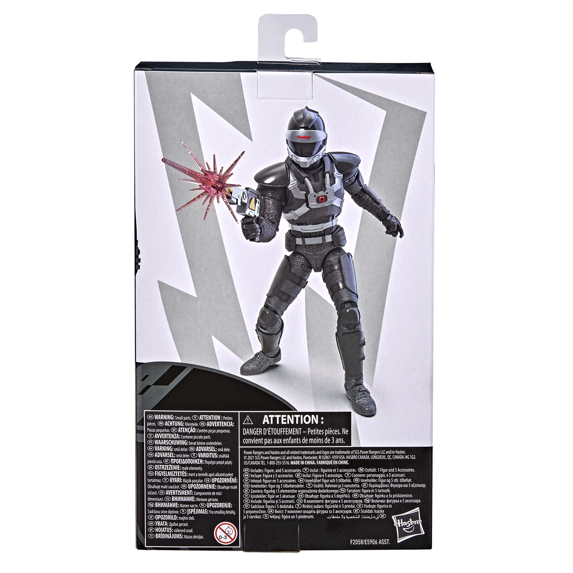 Power Rangers Lightning Collection In Space - Phantom Ranger Aksiyon Figürü