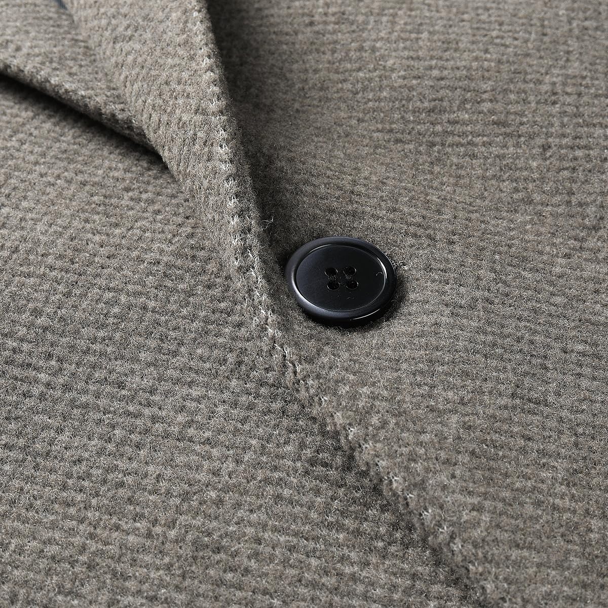 YOUTHUP Sakko Herren Wolle Jacke 2 Knöpfe Slim Fit Sportlich Anzugjacke Winter Tweed Blazer