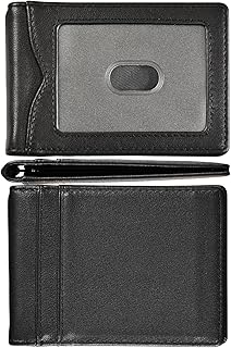 Slim Leather Wallet with RFID