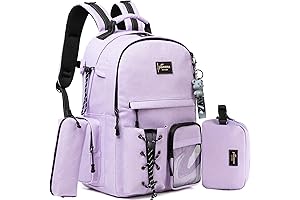 Purple Backpack with Lunch Box: The Perfect Backpack for Middle School