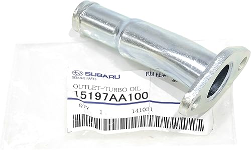 Tubo de salida de aceite Subaru Impreza WRX STi 2004-2016 OEM NUEVO 15197AA100