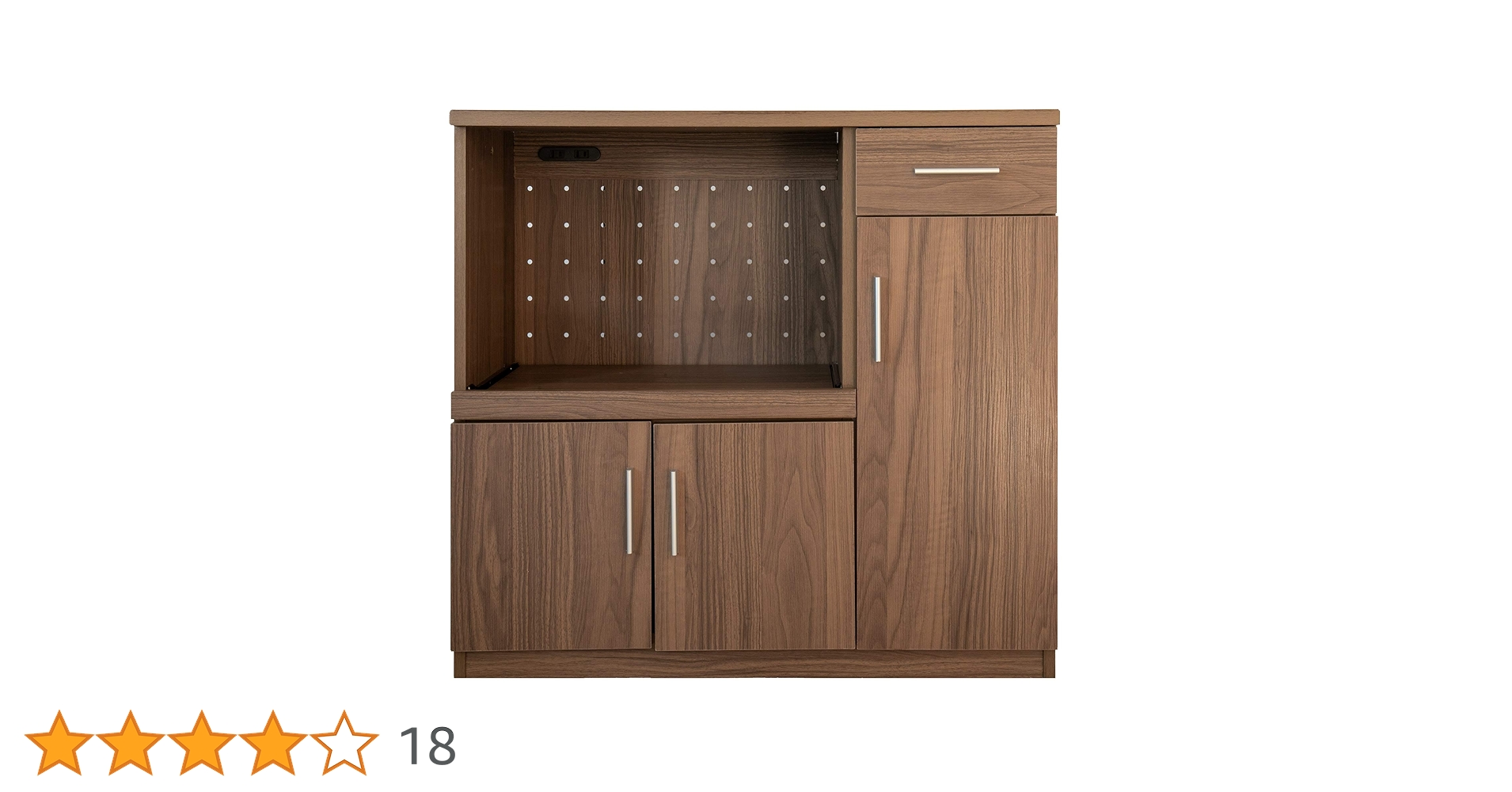 Amazon｜快適ホームズ レンジボード 幅90cm レンジ台 食器棚 キッチン