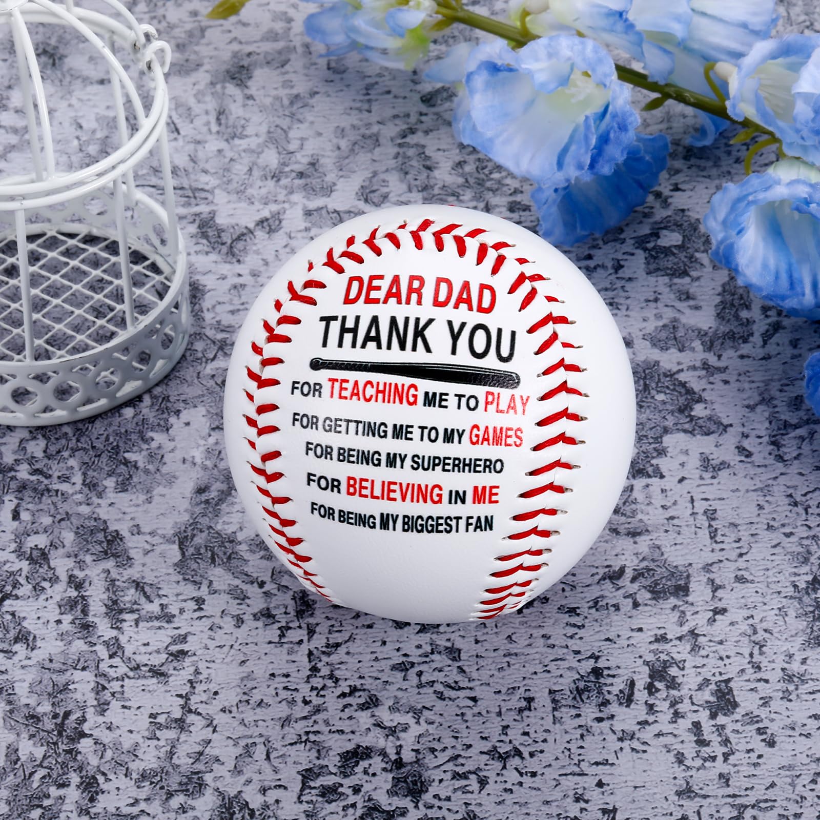 Fathers Day Baseball Gifts for Dad, Cool Gifts for Dad from Daughter Son, First Fathers Day Presents for New Dad Baseball Accessories for Men Daddy to Be Gift for First Time Daddy Birthday Christmas