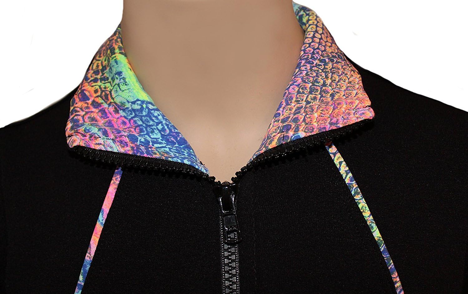 Ice Fire Poly/Spandex Venetta Fit Figure Skating Jacket