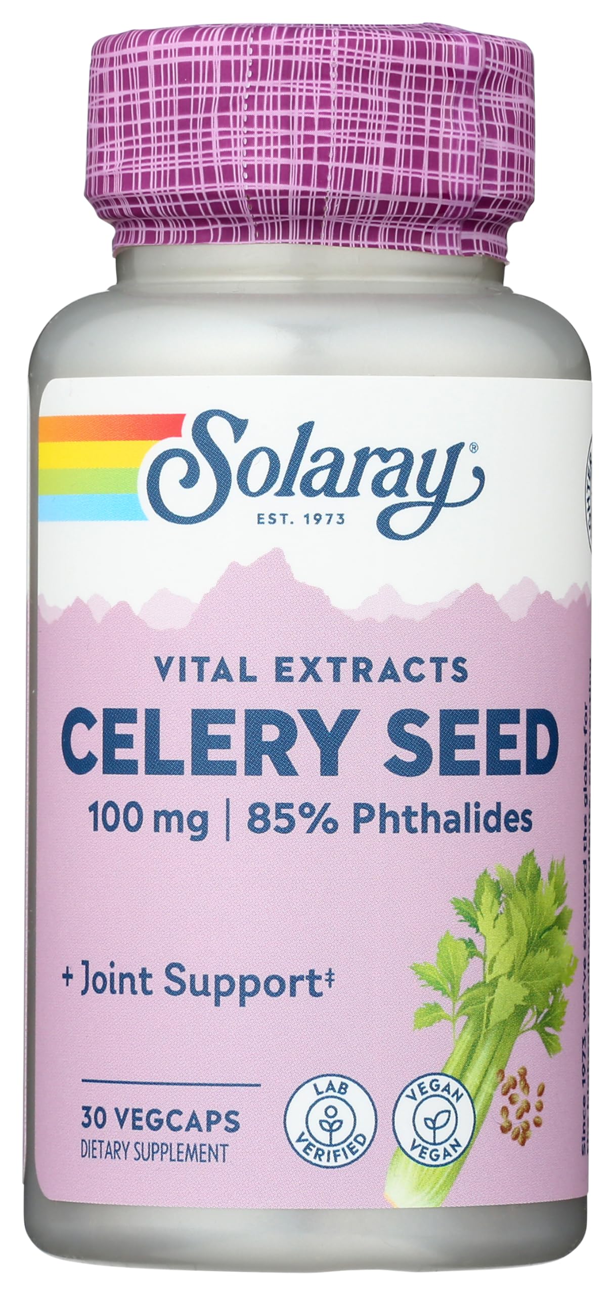 Celery Seed Extract (100mg)- 30 Vegcaps