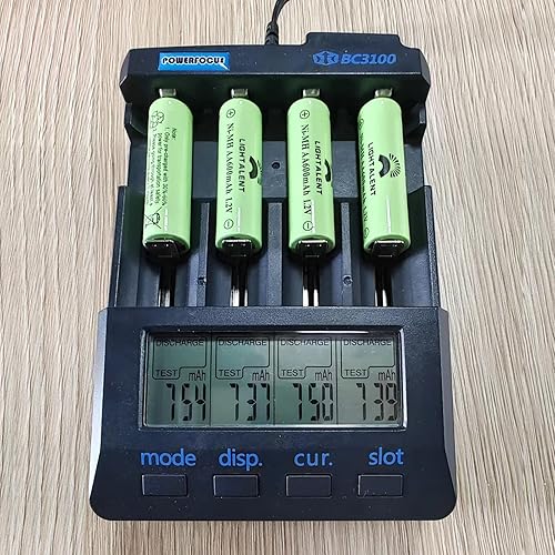 Miniatura 4 de Lightalent Ni-MH - Baterías recargables AA, doble A de alta capacidad, 1.2 V, precargadas para paisajismo de jardín, luces solares al aire libre,