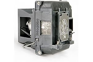 Dice Projector for Home Entertainment: The ELPLP68 V13H010L68 Projector Lamp with Housing