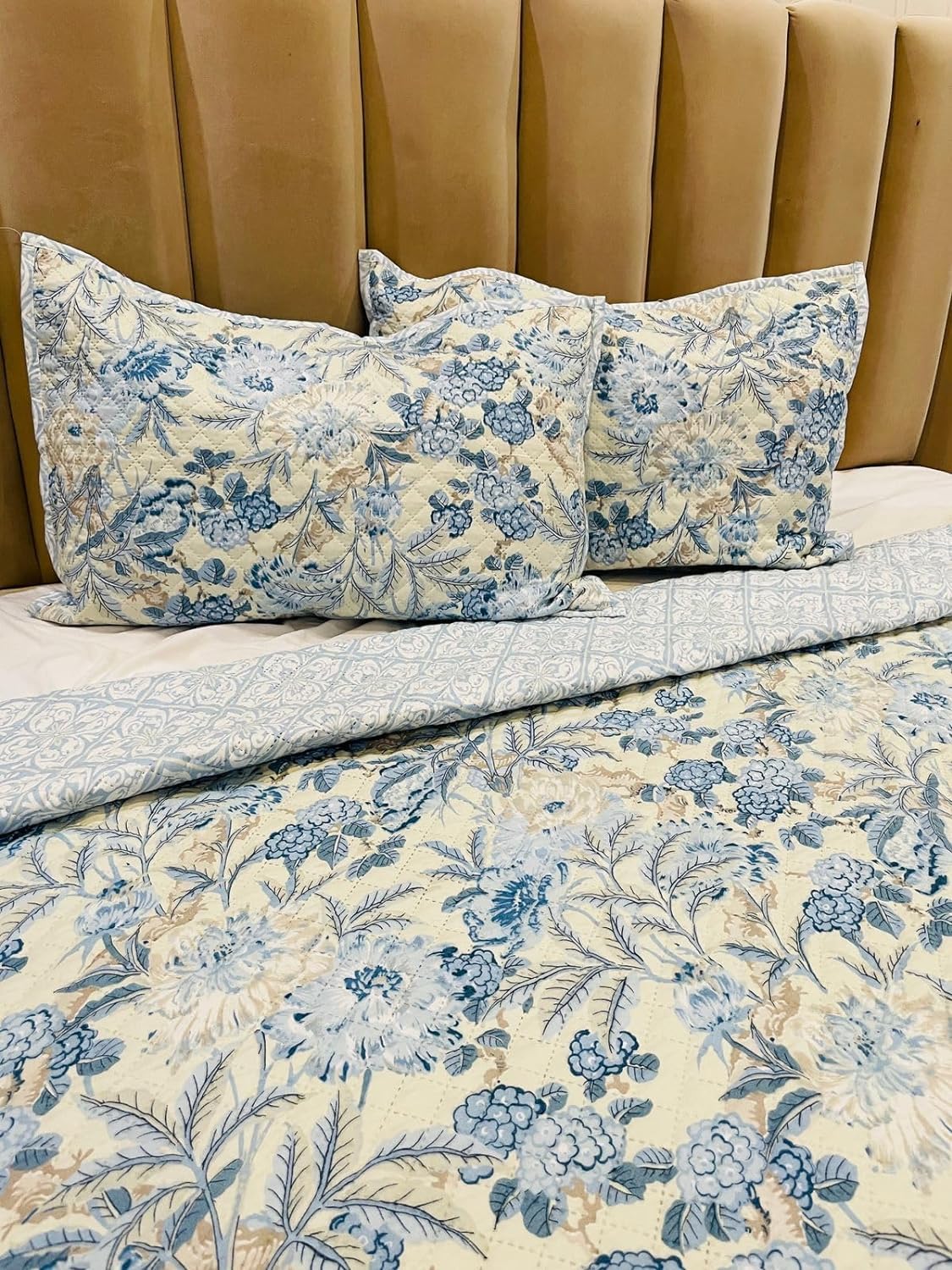 BSB HOME Ultrasonic Quilted Comforter Set - King Size -7