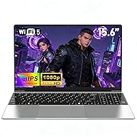 NAIKLULU 15,6 Pollici Pc Portatile 2026, Processore i7 7600U (2,8 a 3,9 GHz)