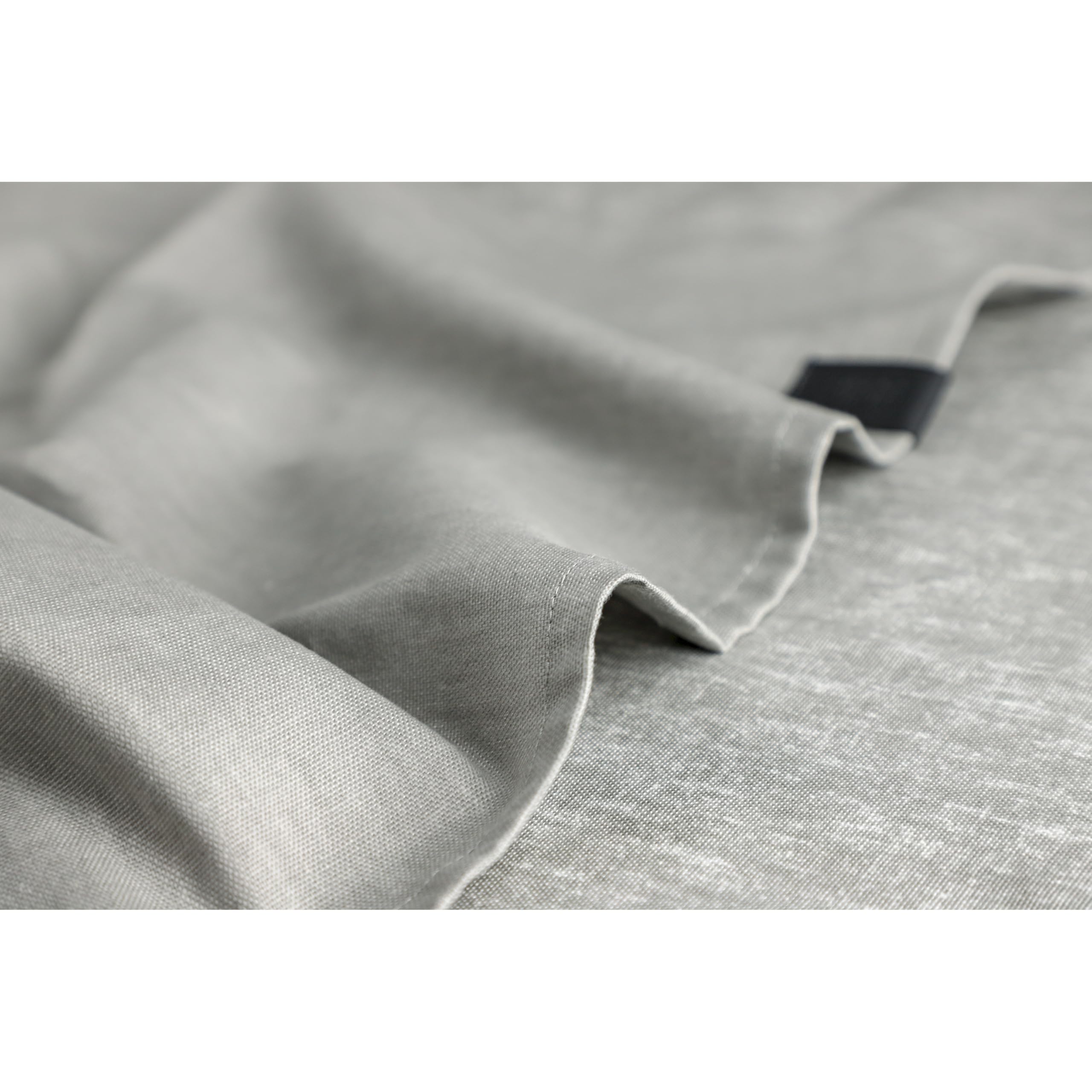 SCHÖNER WOHNEN Hochwertige Tischdecke 140x260cm Frühling Grau Uni - Tischwäsche modern aus 100% Baumwolle für Esstisch & Küchentisch - Ostern Tischdeko - Tischtuch Dekoration Öko-Tex