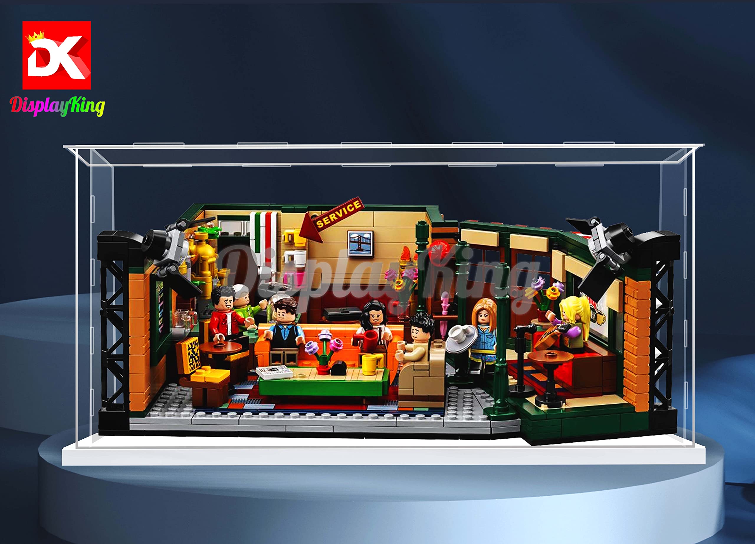 Amazon.com: Acrylic Display case for Lego® Friends Central Perk