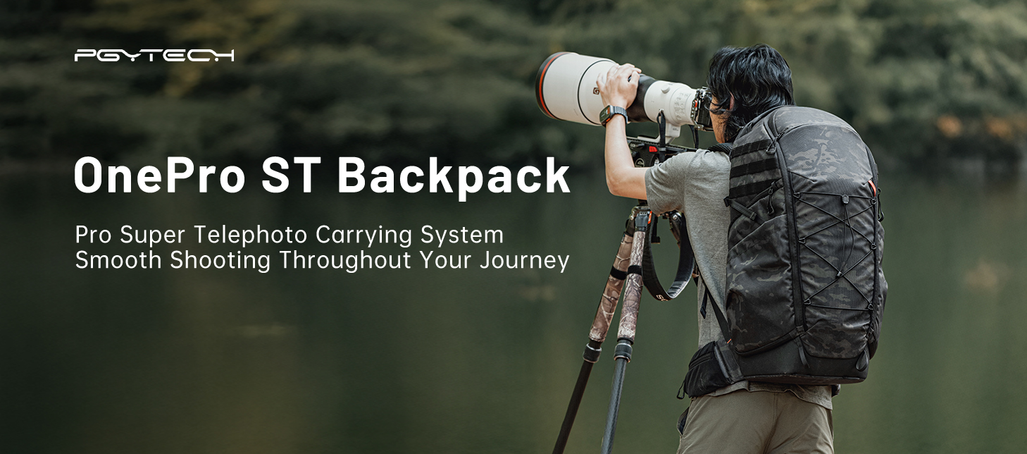 Amazon.com : PGYTECH OnePro Super Telephoto Lens Backpack for DSLR