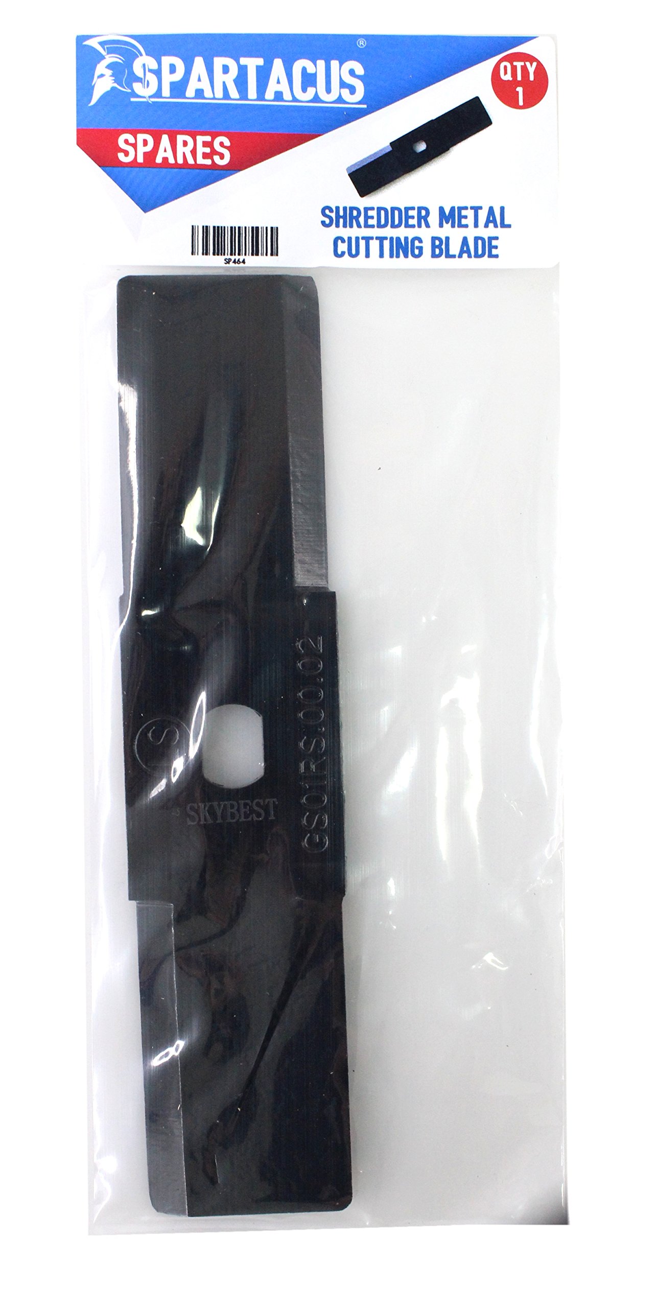 Spartacus SP464 Garden Chipper Shredder Blade Fits Grizzly EMH2440 362/383