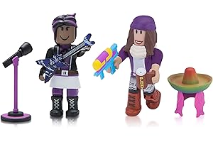 Roblox Celebrity Collection: Wild Starr + Roblox High School: Spring Break Two Figure Bundle