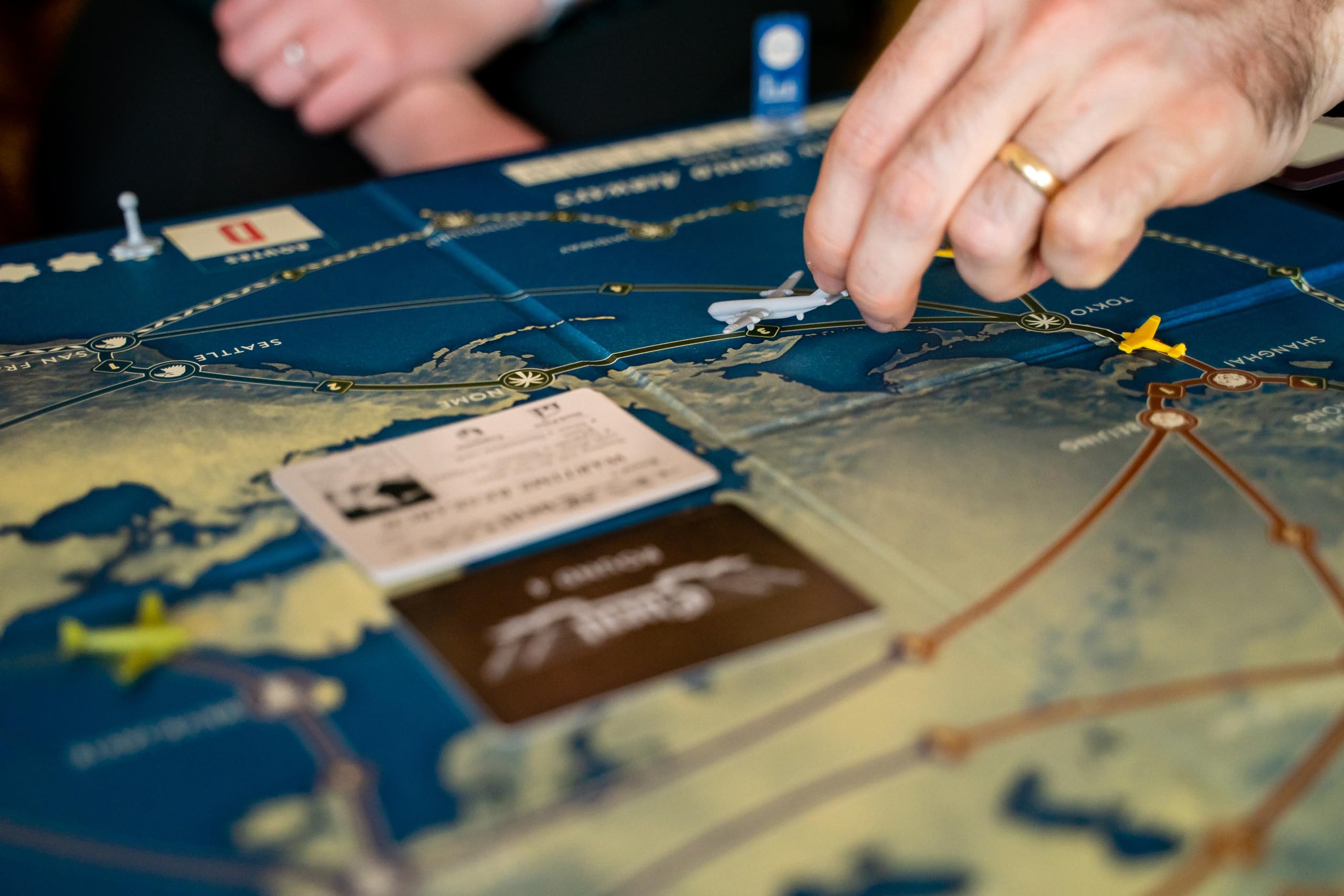 Pan Am Board Game Multicolor Strategy Game For Family Game Night 52 Airplanes 889698487191 - View #6