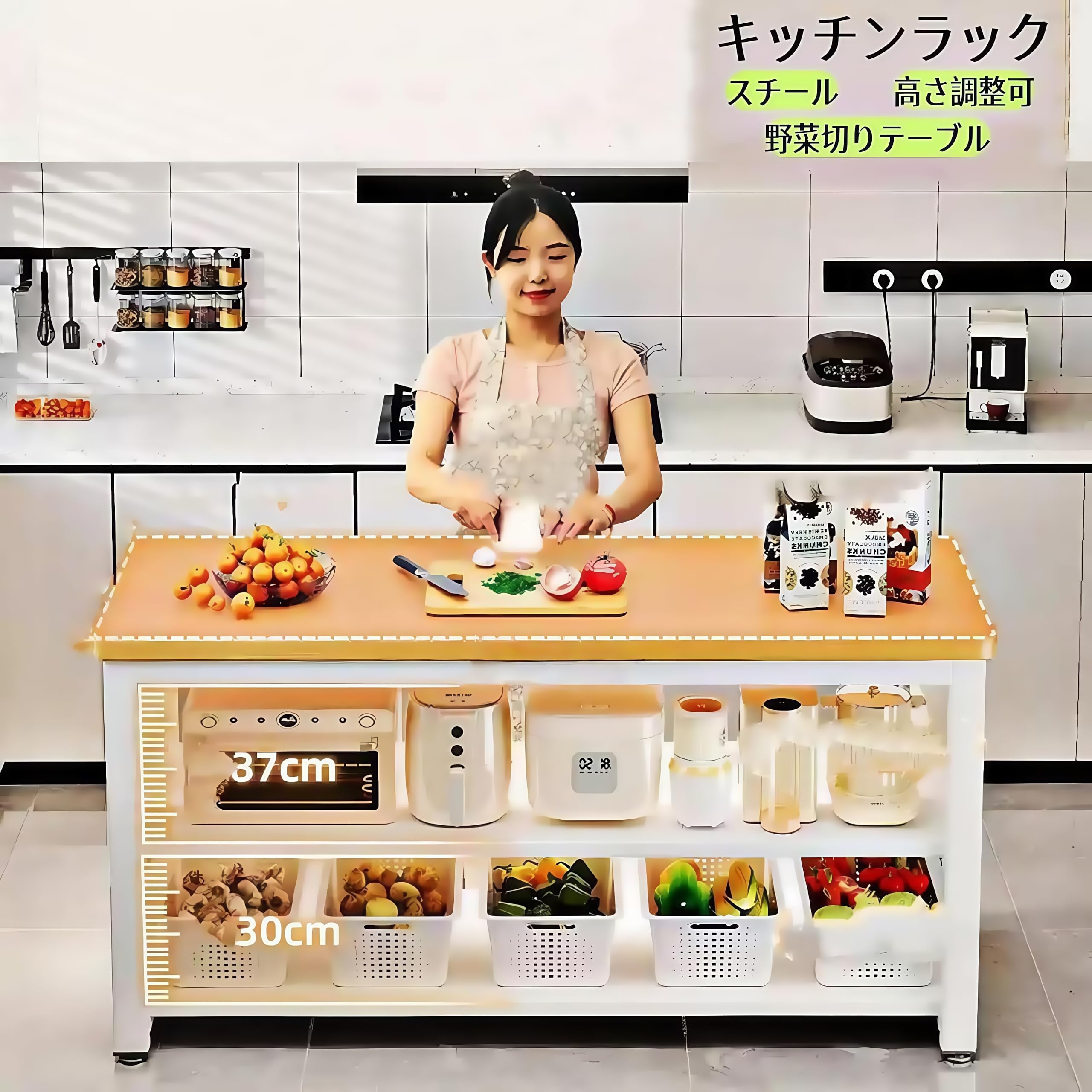 Amazon.co.jp: EazyRack キッチンラック キッチン棚 キッチン収納