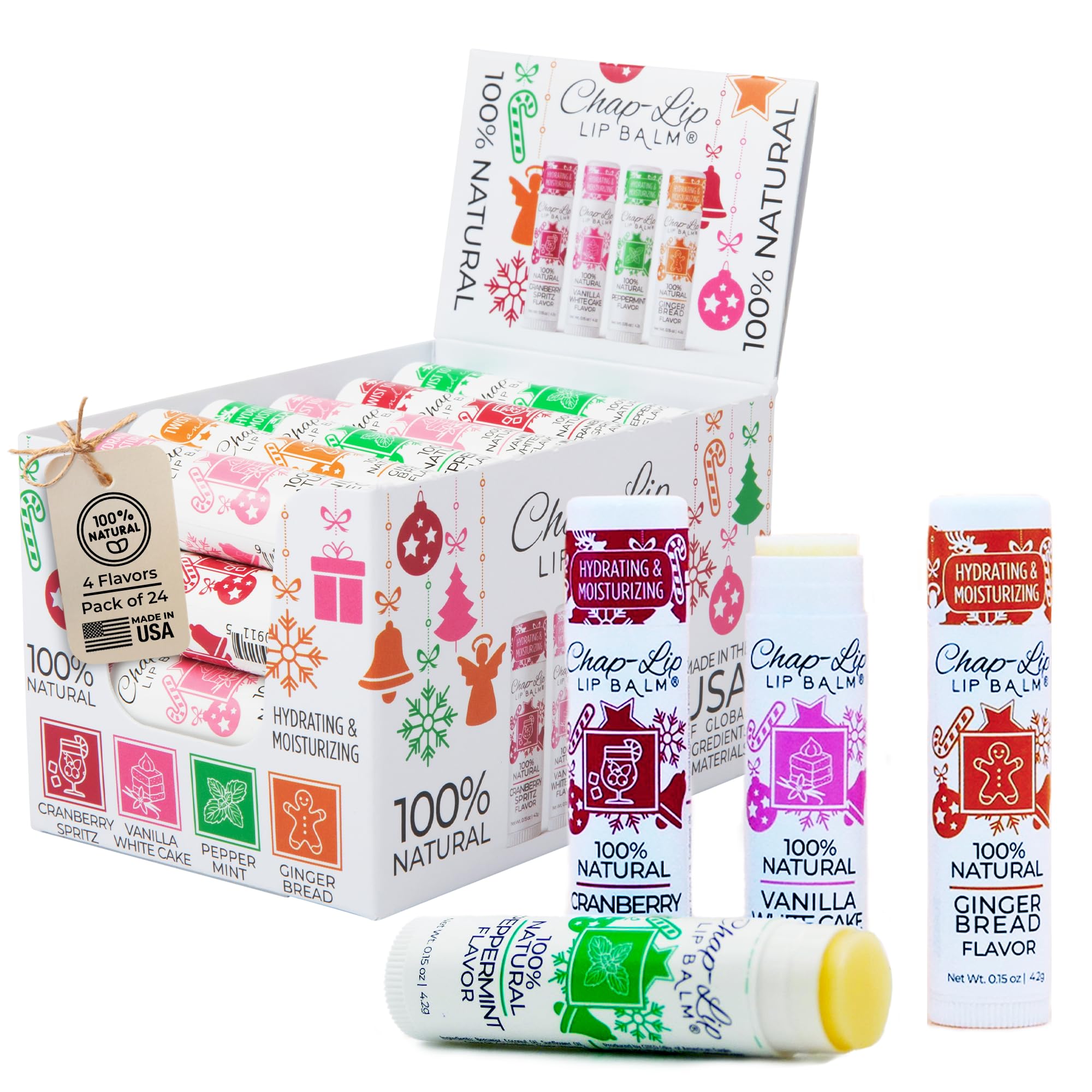Lip Cream / CD4枚セット Amazon.com : Chap-Lip Lip Balm 100% Natural Lip Balm Set - Beeswax