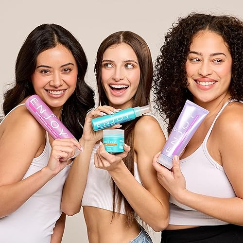 Miniatura 7 de Enjoy Spray potenciador de rizos, 3.4 onzas líquidas