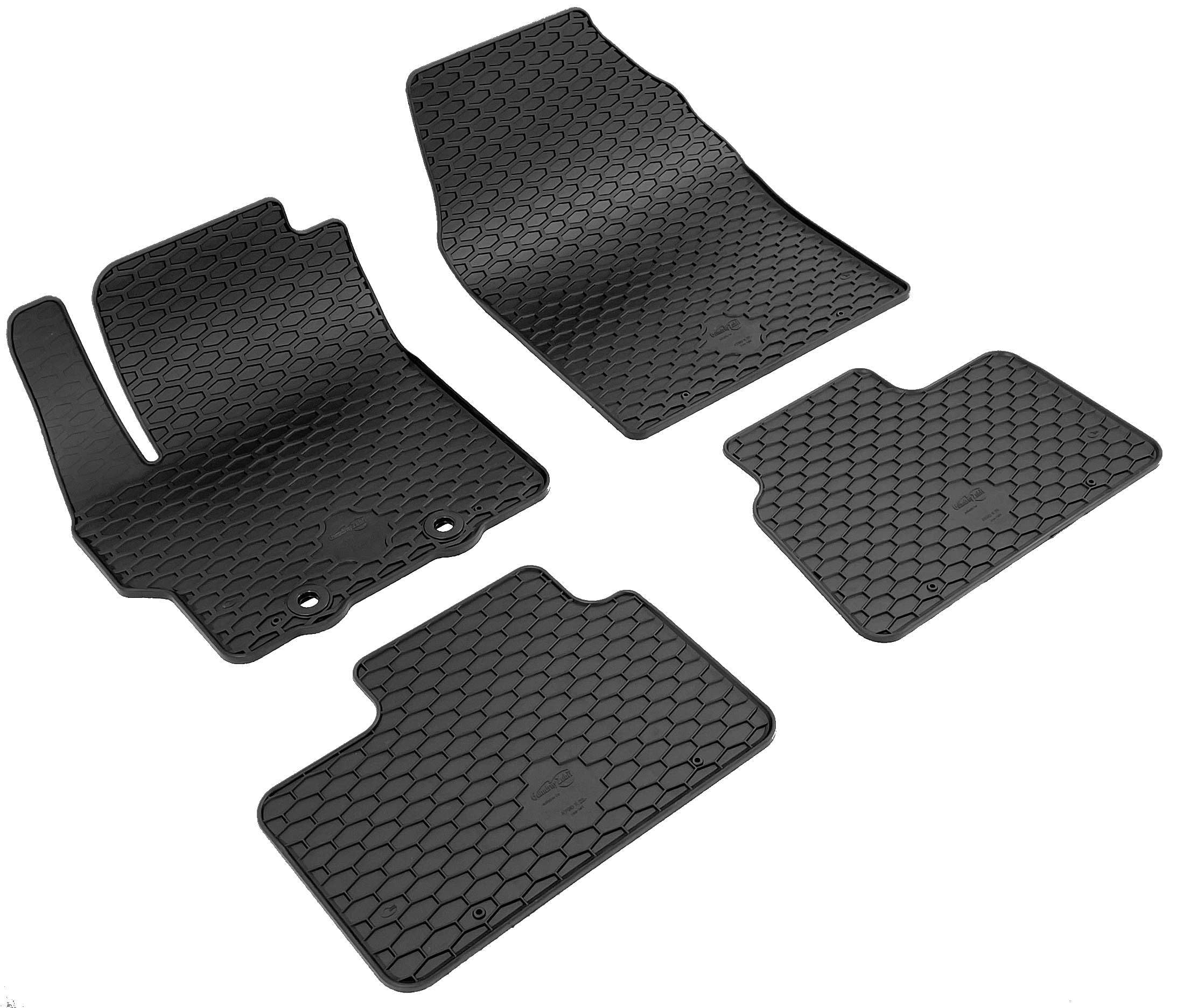 WALSER Tappetini in gomma DirtGuard su misura compatibile con Toyota Aygo X 03/2022-Oggi