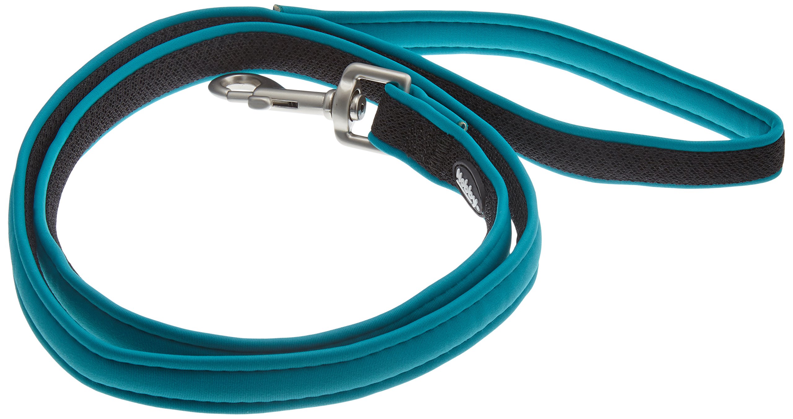 Nobby Preno Mesh Dog Lead, 120 cm/15 - 20 mm, Turquoise