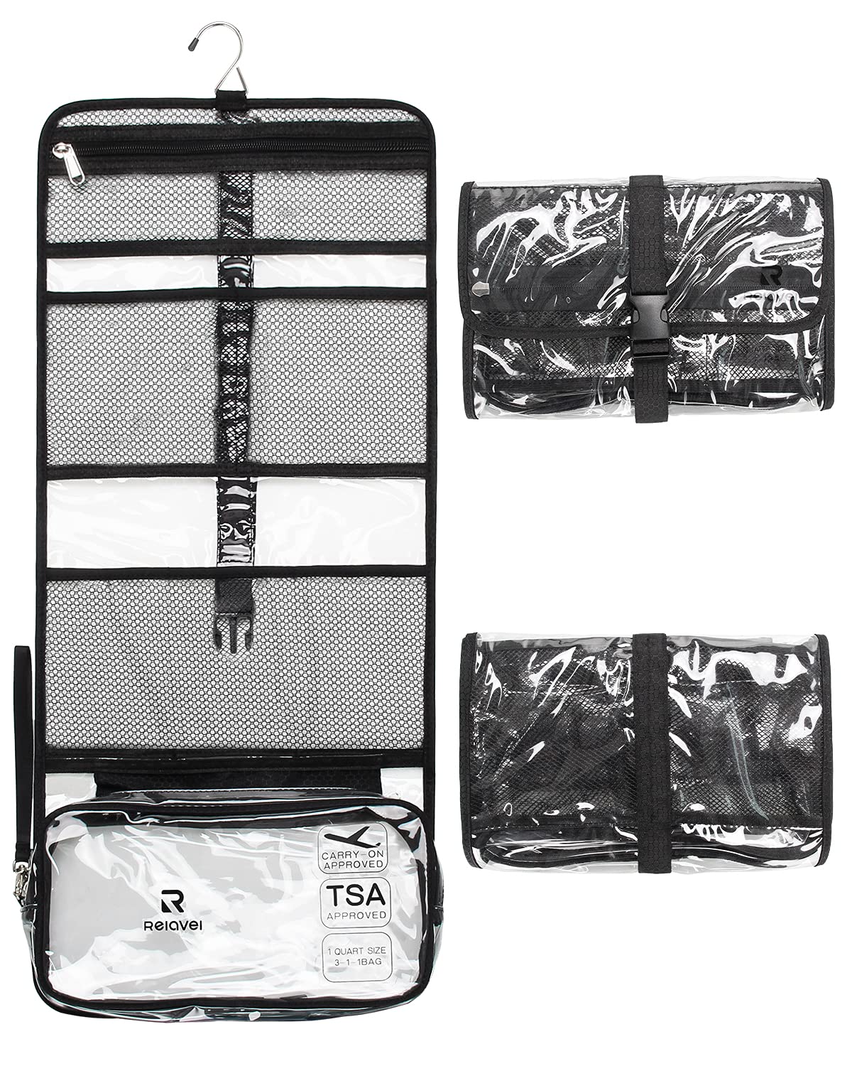 Buy Hanging Toiletry Bag TSA Approved 