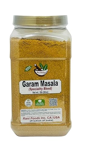 Desi Kitchen All Natural || Sin OMG || Vegano || Sin sal || Garam Masala prémium (mezcla de especias del norte de la India) Mezcla de especias