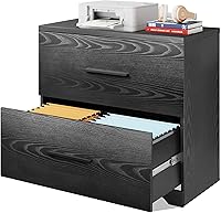 Vista 1 de DEVAISE Archivador lateral de madera con 2 cajones