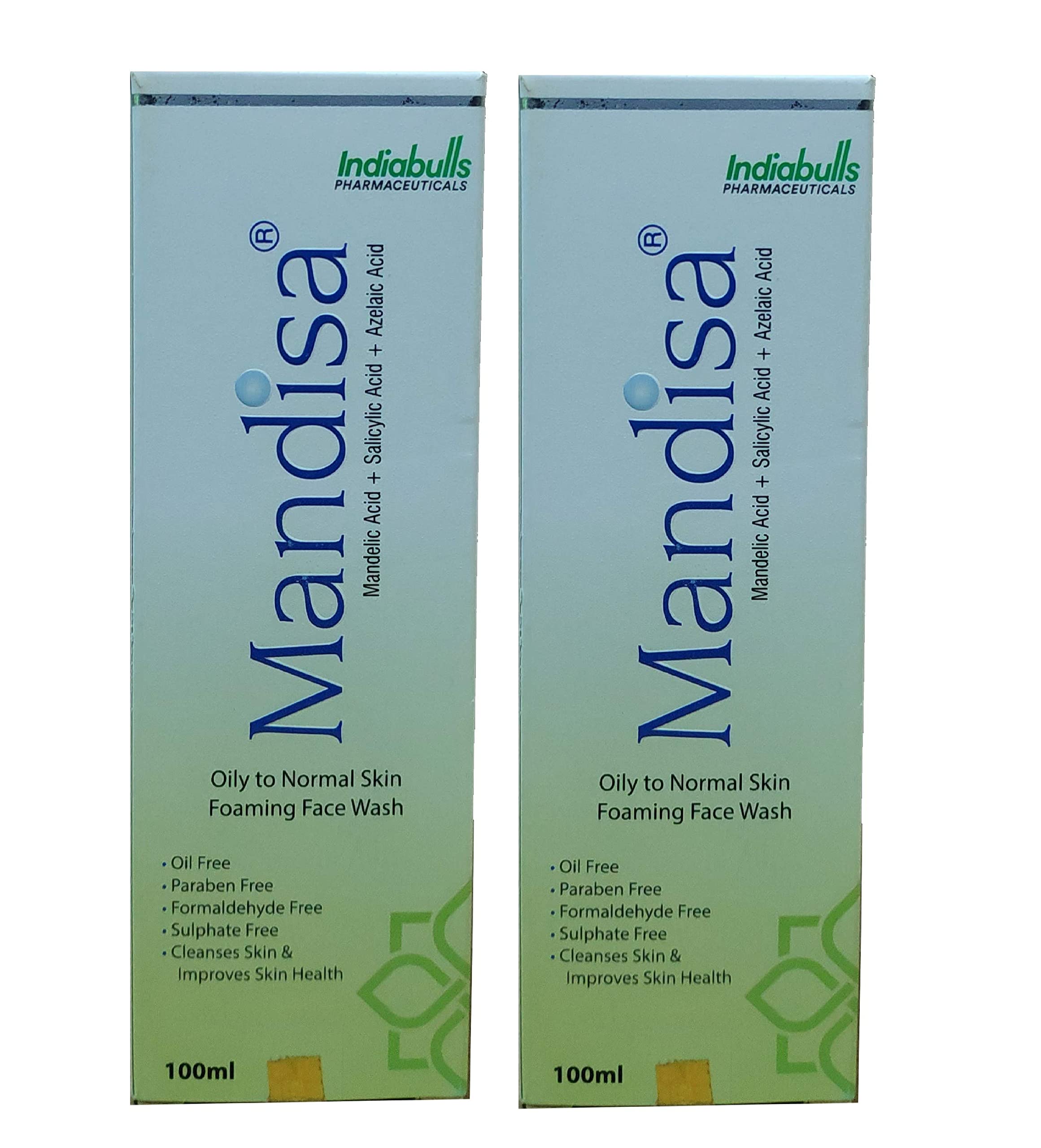 OPERIO Mandisa Daily Exfoliating Face Wash (Pack of 2 * 100Ml)