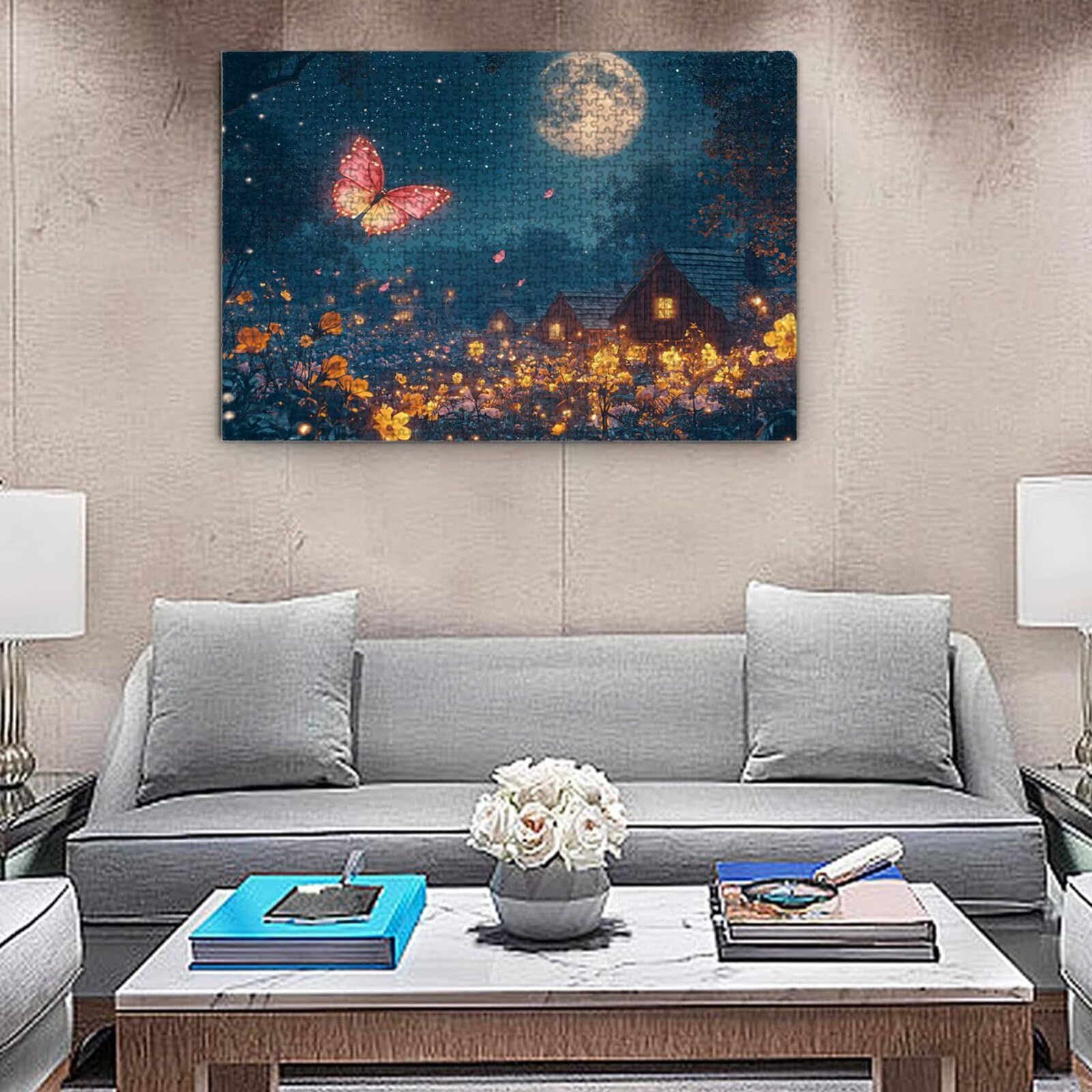 Mond4000 elementów, puzzle 3D dla dorosłych, wymagająca łamigłówka, gra logiczna dla całej rodziny, prezenty dla mężczyzn, kobiet, puzzle bożonarodzeniowe, dekoracja domu, temat: gospodarstwo K0F-766