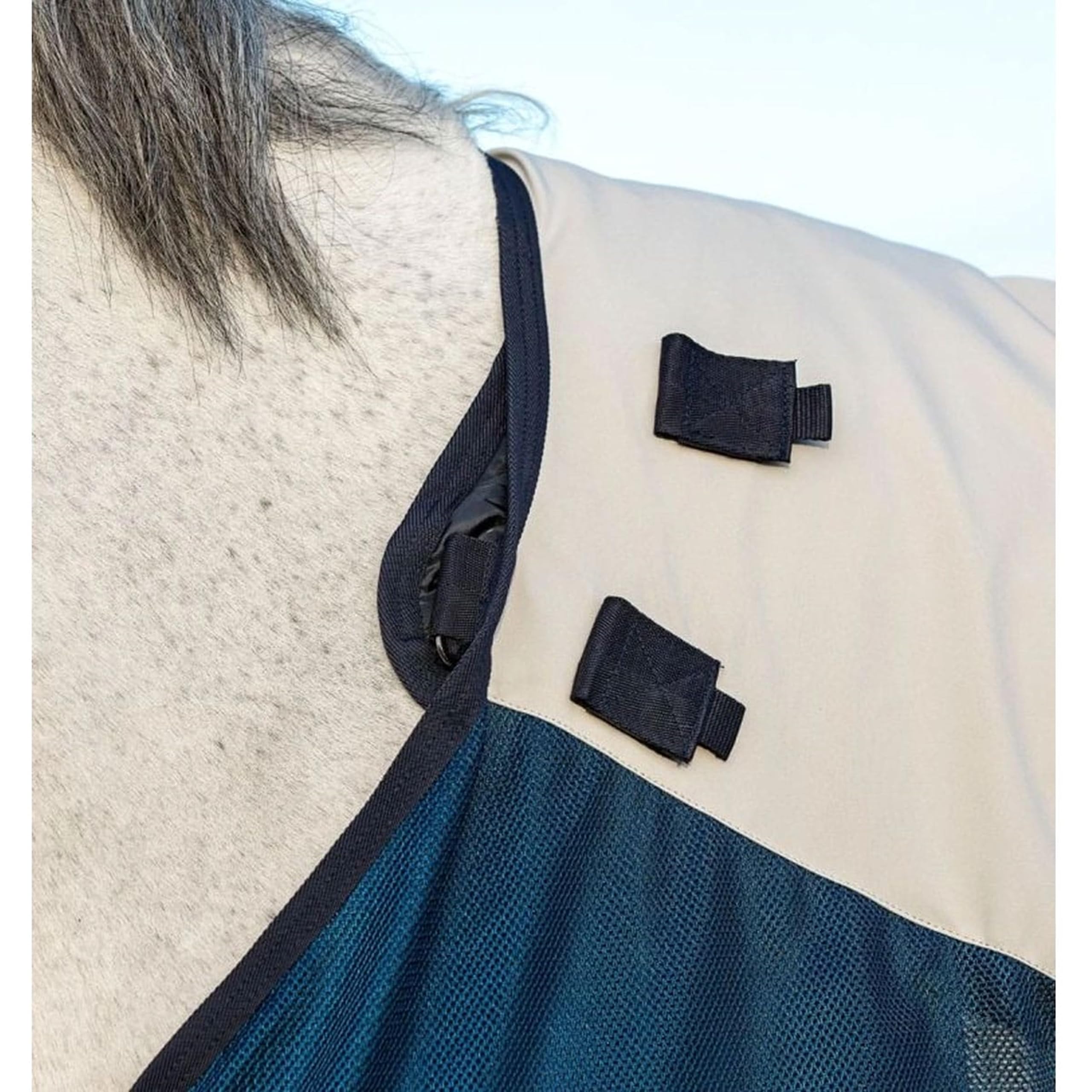 Horseware Rambo Summer Series Regendecke Übergangsdecke Navy/Grey Turnout 0g