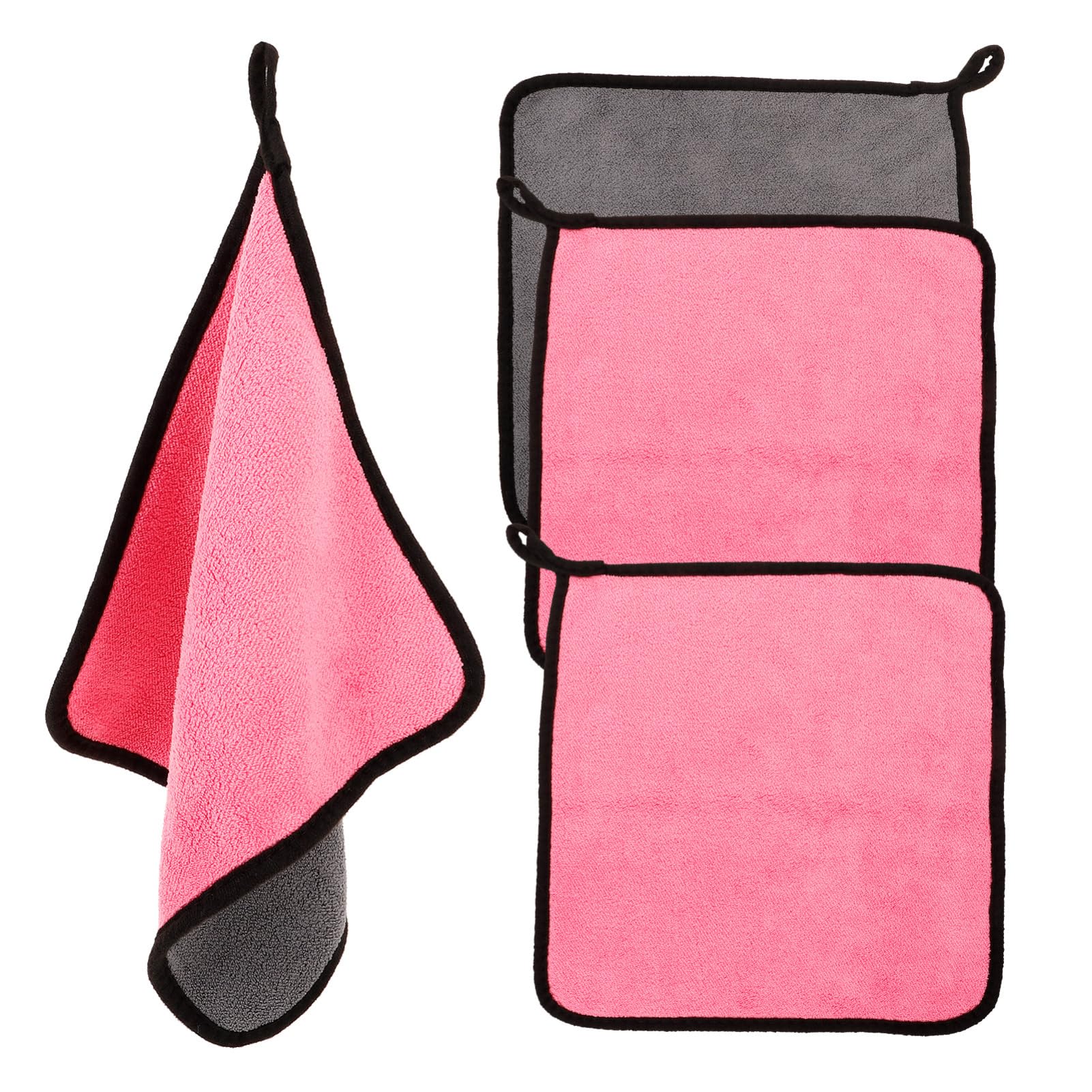 BESPORTBLE 4pcs Fleece Material Billiard Cue Snooker Pool Cue Cleaning Towels Sturdy Pool Cue Accessories