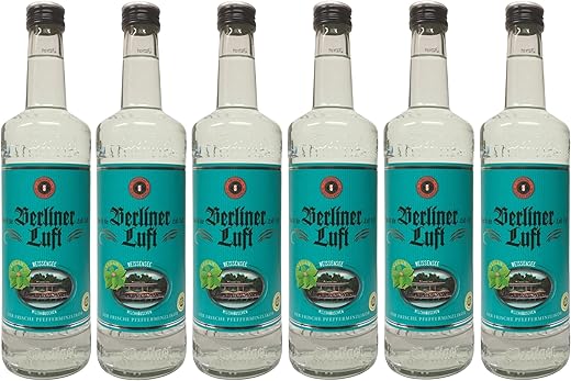 Berliner Luft Pfefferminz Likoer Kräuter (6 x 0.7 l)