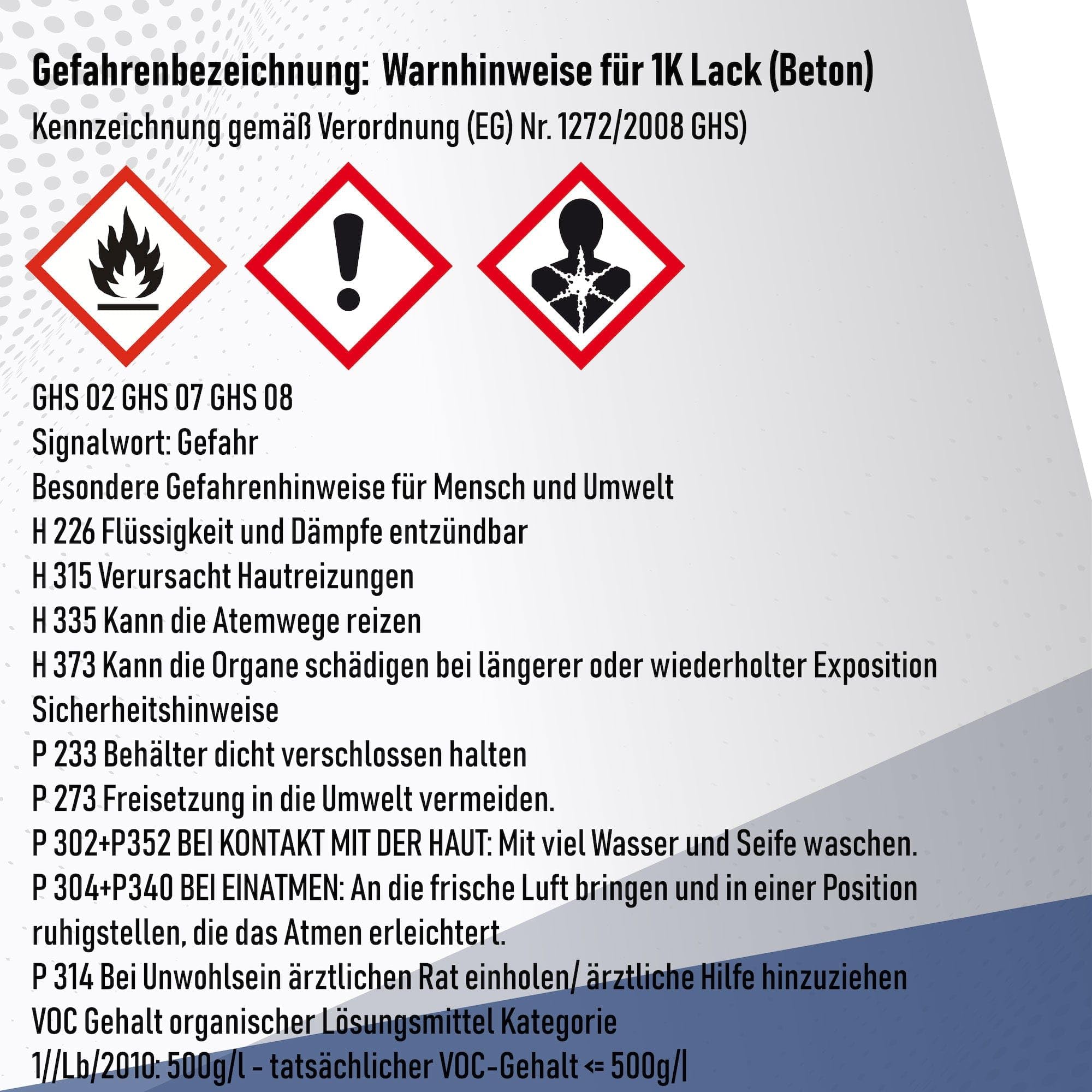 Lausitzer Farbwerke Betonfarbe SEIDENMATT Vekehrsgrau A RAL 7042 Grau Traditionelle Fassadenfarbe für mineralische Untergründe (Stein Mauer Beton Fassade Putz Zement) streichen & versiegeln (2,5 L)