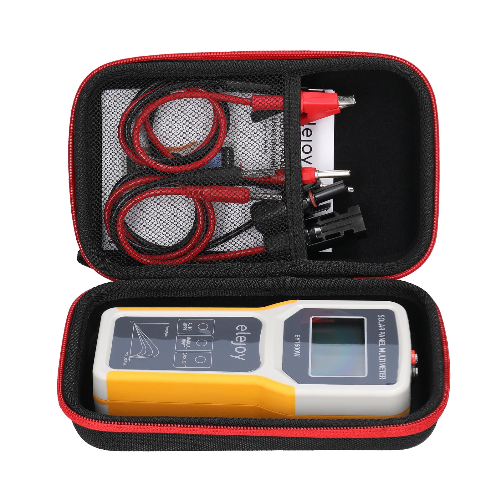 HUIOP 1600 W Multimetr do panelu fotowoltaicznego Tester MPPT do panelu słonecznego Urządzenie do testowania napięcia w obwodzie otwartym maksymalne napięcie punktu mocy Miernik testowy