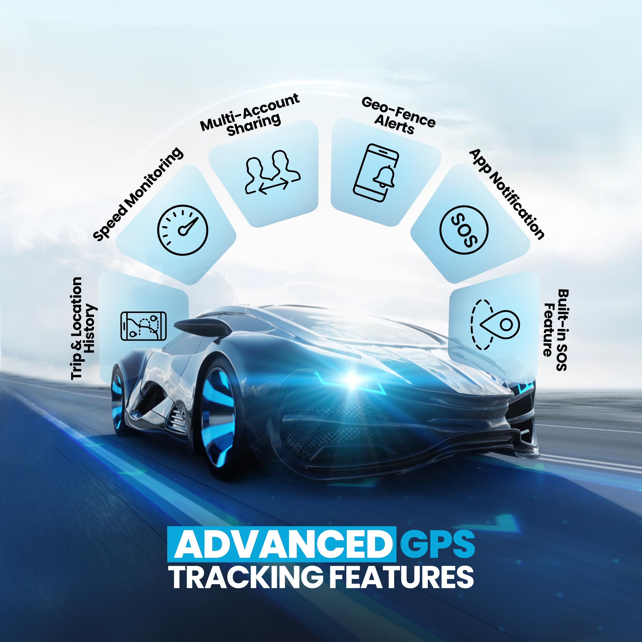 Cube Pro GPS Tracker for Vehicles with Built-in 1 Year Battery - IP67 Waterproof Real Time GPS Tracker for Cars - iOS & Android Compatible - Hidden Magnetic Tracking Device for Cars, Fleets, Trailers - image 5