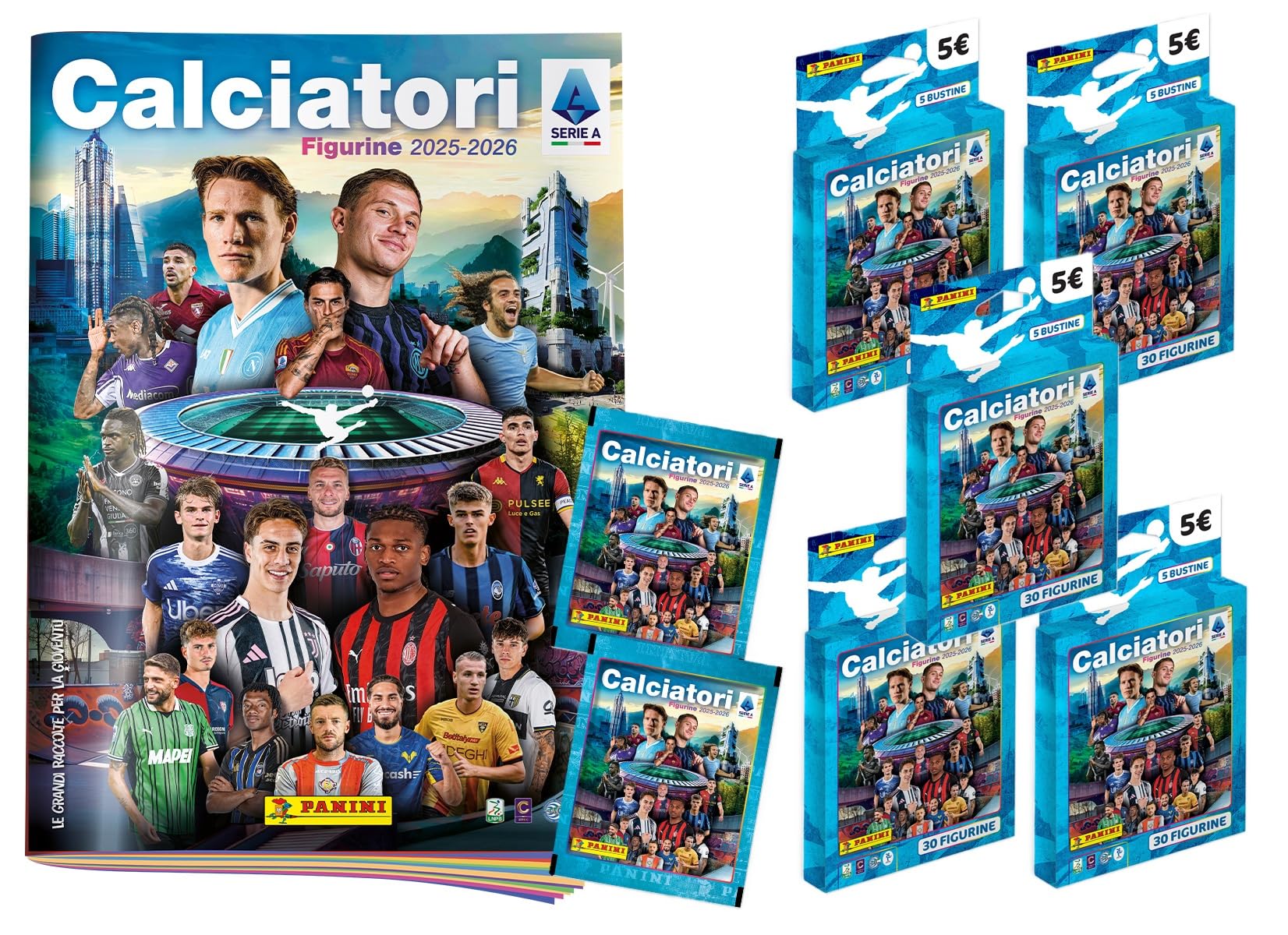 Calciatori Panini 2025-2026 Special Pack [Album + 27 Bustine]
