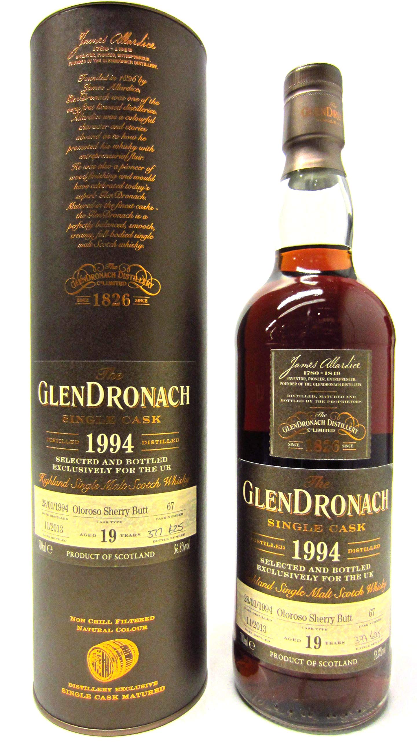 19 Year Old 1994 Cask #67