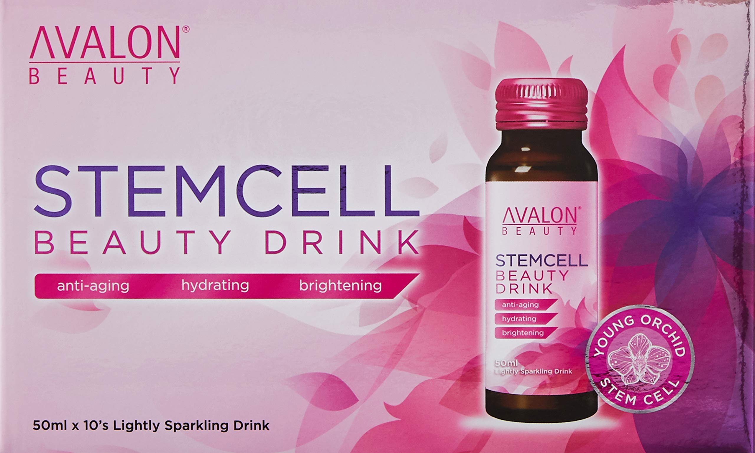 Avalon Organics Stemcell Beauty Drink powerful Orchid Stemcell to deeply Repair and Rejuvenate damaged skin. Feel the Difference in 7 days.