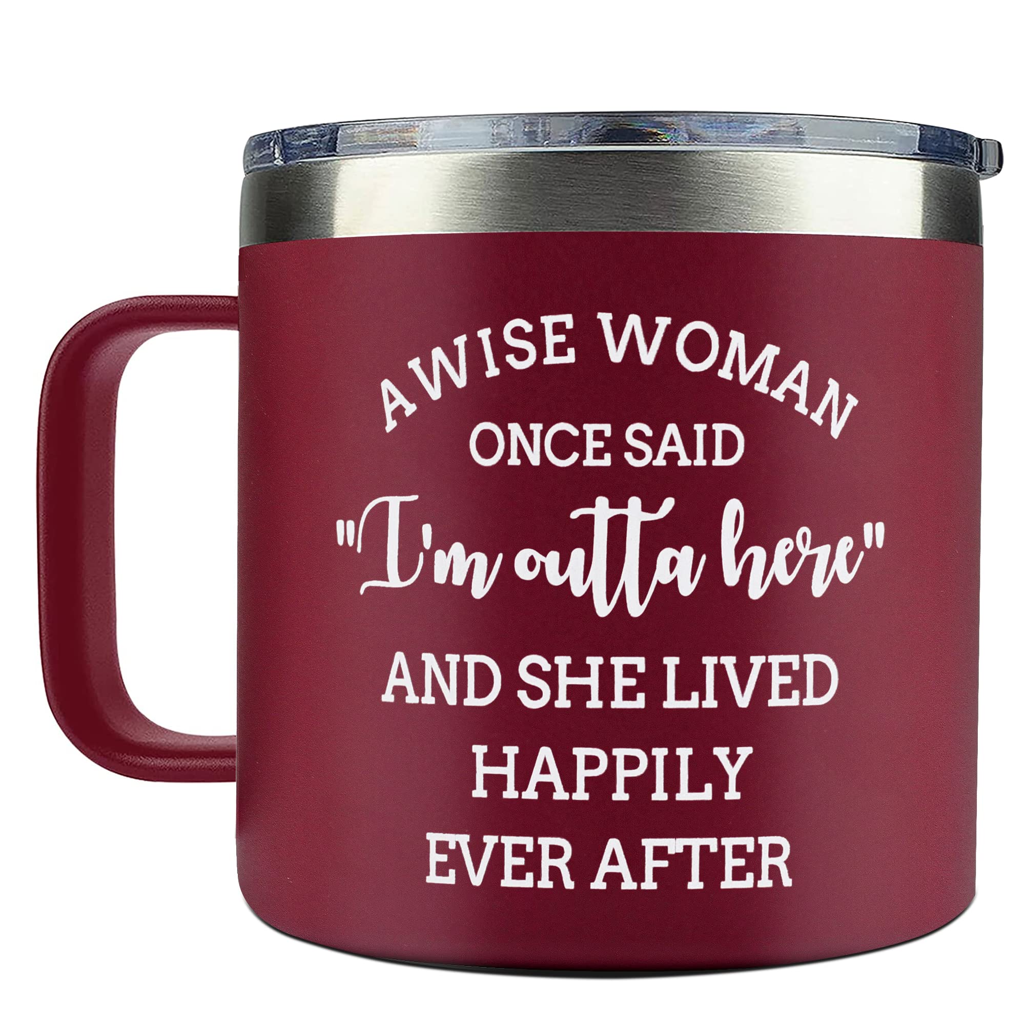 SHOW-YA Retirement Gifts for Women - Female Retirement Gifts 2023, Going Away Gift for Coworker,Friends,Coworkers Leaving Gifts,Goodbye Gifts,Farewell Gifts,Retired Gifts for Women - 14oz Mug
