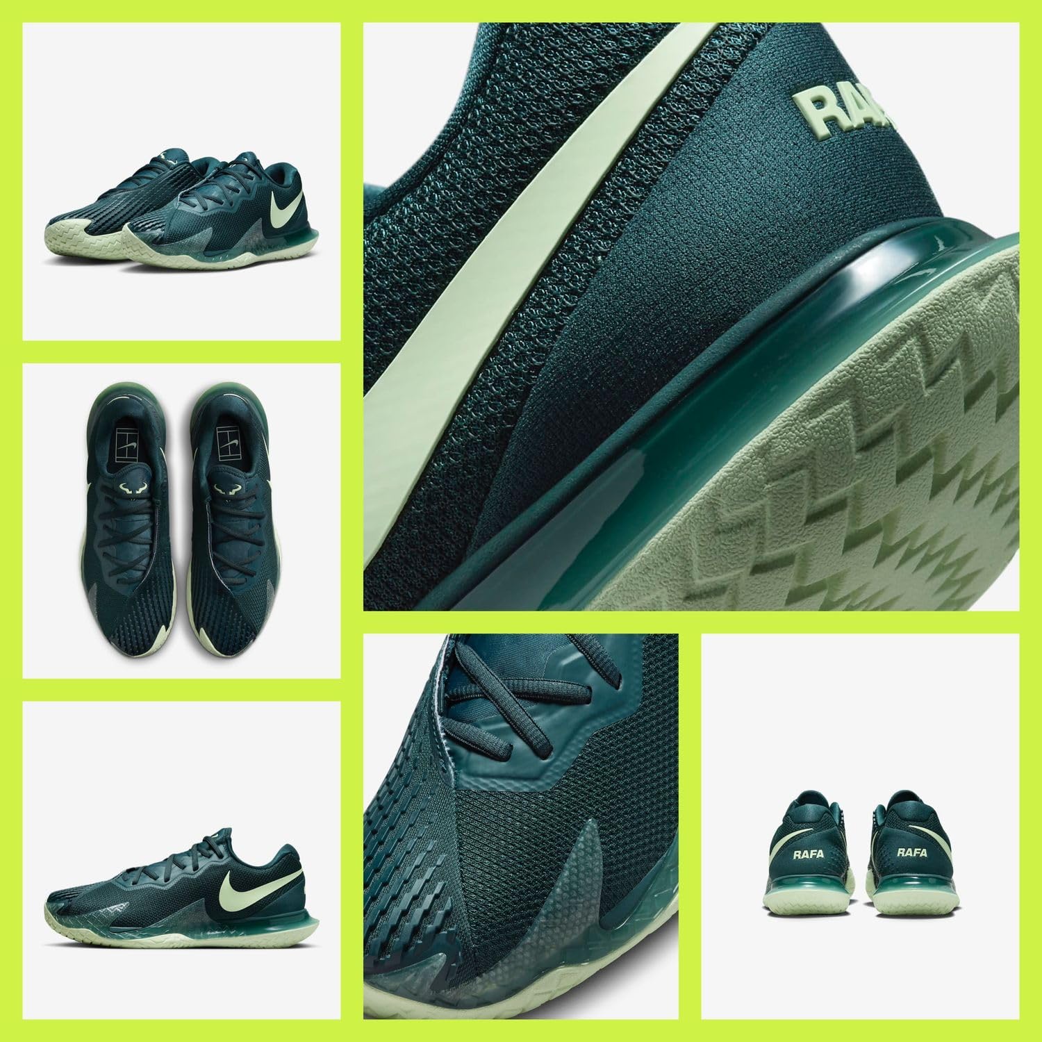 Amazon.co.jp: NIKE ナイキ 26.5cm Air Zoom Vapor Cage 4 RAFA エア 