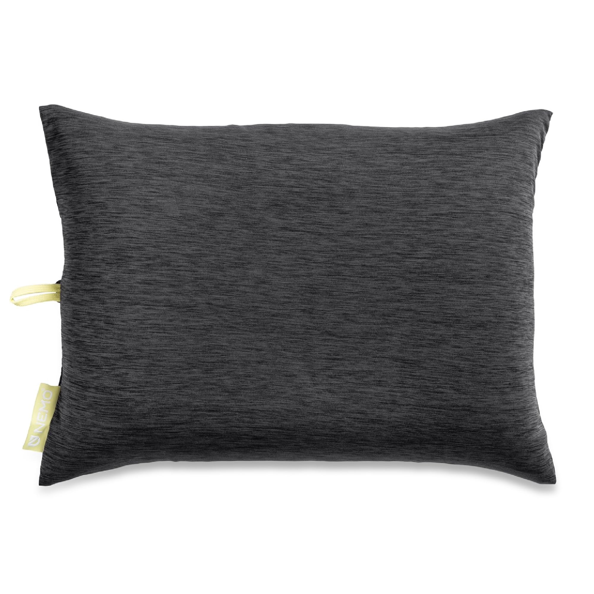 NEMO Equipment Fillo Elite Ultralight Backpacking Pillow - Black Pearl/Citron - One Size