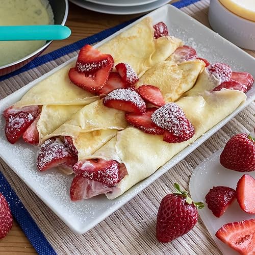 Miniatura 3 de Dispensador de masa para panqueques, dispensador de mezcla para panqueques con bola batidora y base de soporte, mezclador de masa para panqueques