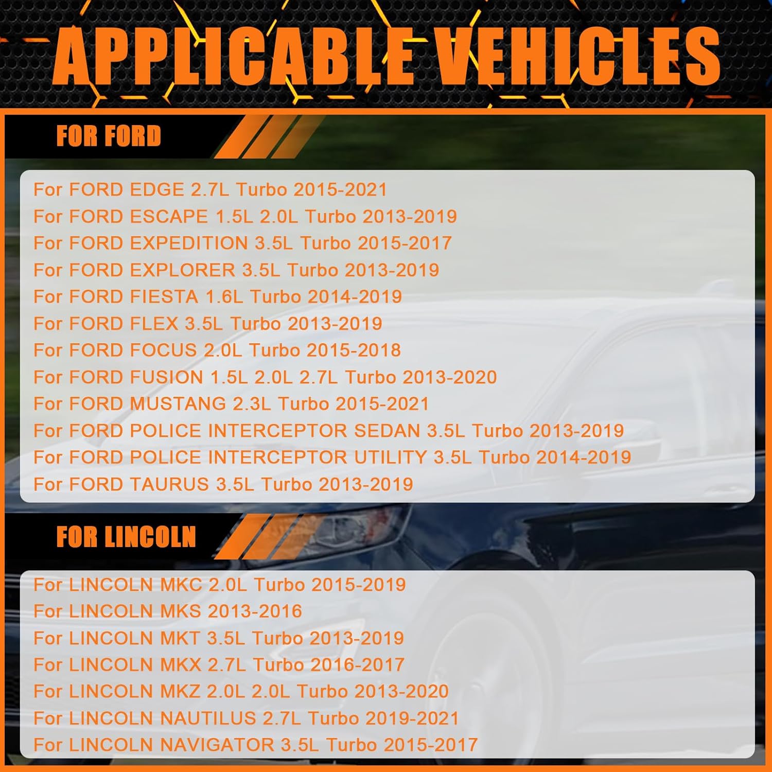 BU5Z9F972B Fuel Injection Pressure Sensor for FORD EDGE ESCAPE EXPEDITION EXPLORER F-150 FIESTA FLEX FOCUS FUSION MUSTANG POLICE TAURUS 2015-2021,LINCOLN MKC MKS MKT MKX MKZ NAUTILUS NAVIGATOR,Replace