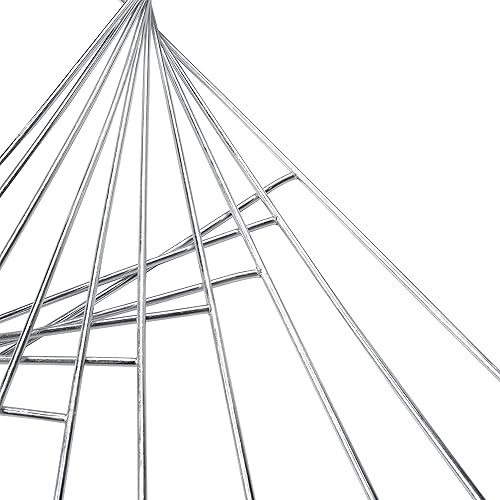 Miniatura 8 de TN Supplies Juego de estacas de 30 x 10 pulgadas, estacas de patio para letreros - Estacas de H para letreros de patio, estacas de metal para