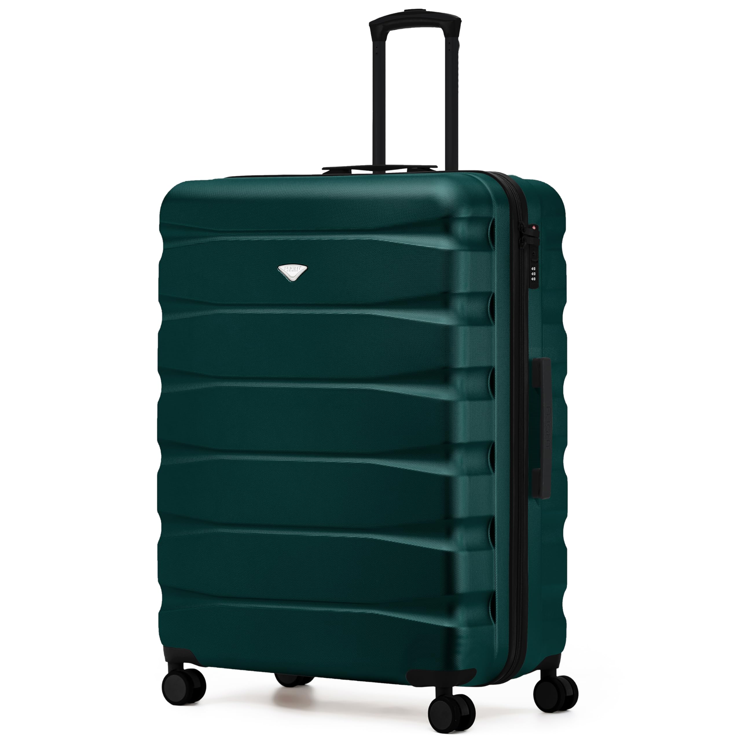 Flight Knight Underseat Cabin Suitcase 45x36x20cm | Free Hand Luggage for EasyJet & Wizz Air | Lightweight ABS Hard Shell with 8 Silent-Glide Spinner Wheels | Max Space Travel Bag — view 94